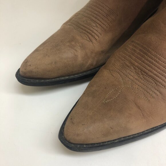 Tony Lama 11" Western Cowboy / Cowgirl Boot Embroidered Detail Women's Size 7.5 - Picture 11 of 12